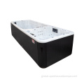Outdoor Dual Zone Swim Spa Pool With CE